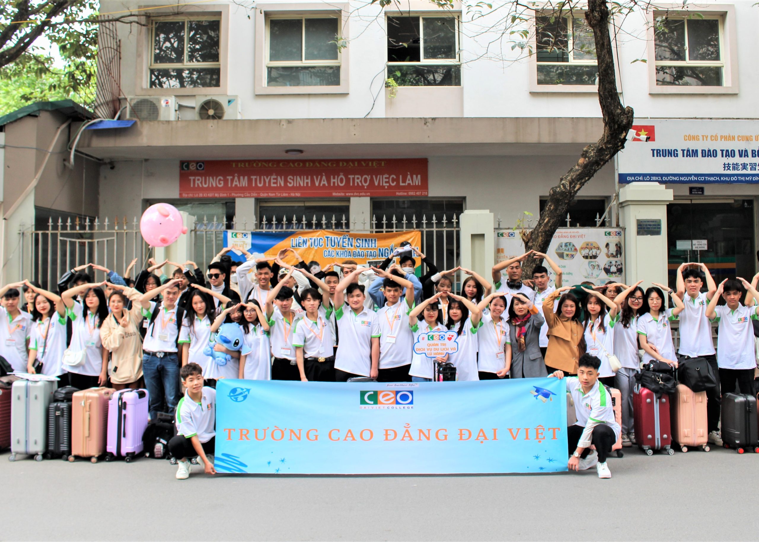 Sinh viên Cao đẳng Đại Việt K14 – Khởi hành chuyến thực tập trải nghiệm đầu tiên tại Phú Quốc