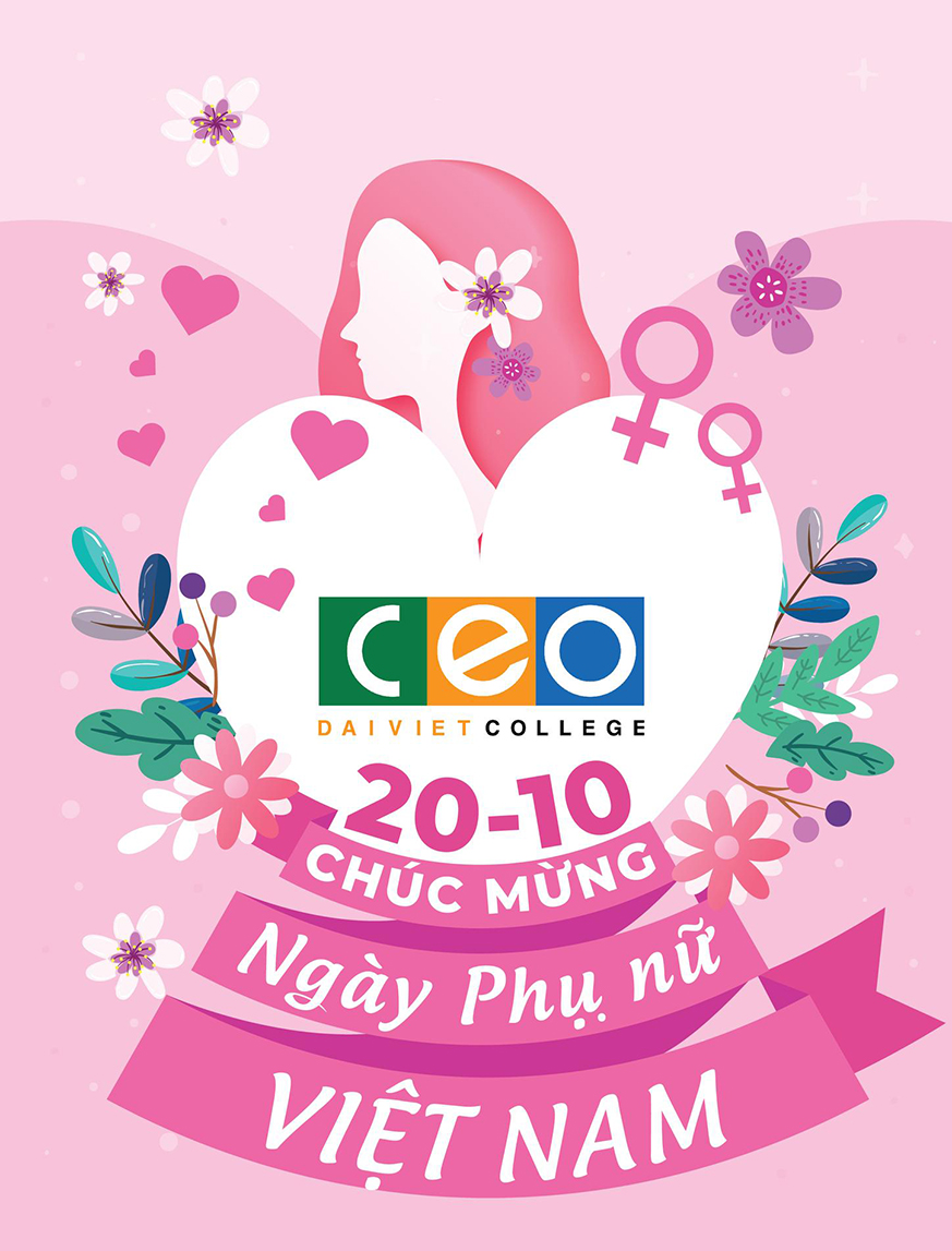 Chúc mừng ngày Phụ nữ Việt Nam