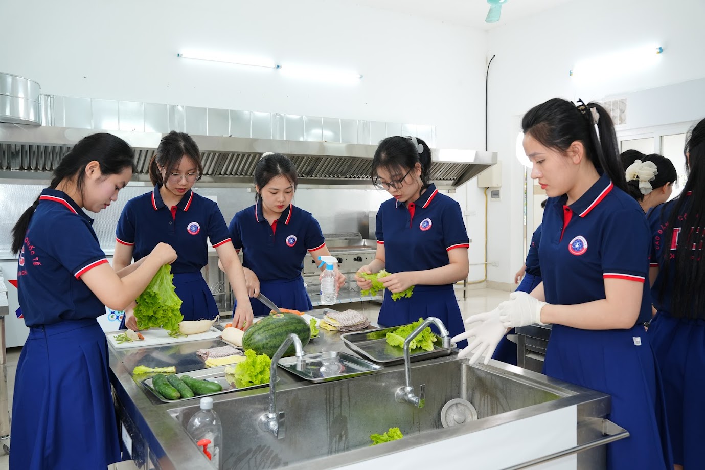 Không gian lớp học hiện đại, sáng tạo ngành Kỹ thuật chế biến món ăn tại ICC