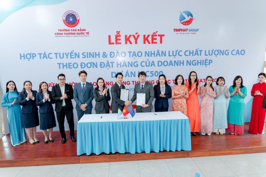 Nhờ những hoạt động kết nối doanh nghiệp, 100% sinh viên ICC được đảm bảo việc làm.