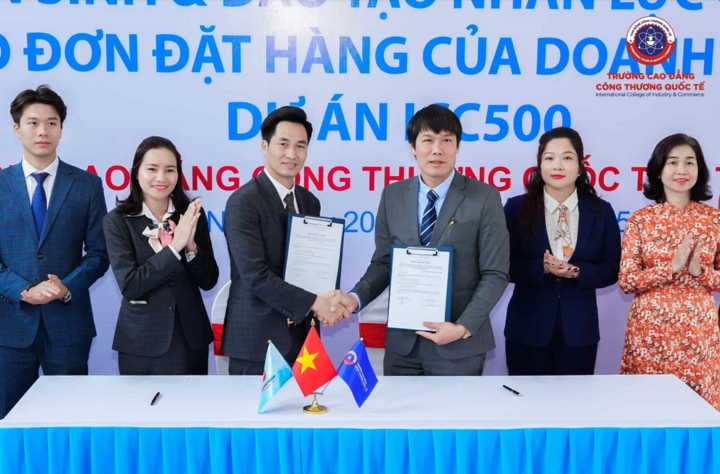 Mạng lưới liên kết lớn của Cao đẳng Công thương Quốc tế giúp sinh viên được đảm bảo 100% việc làm 