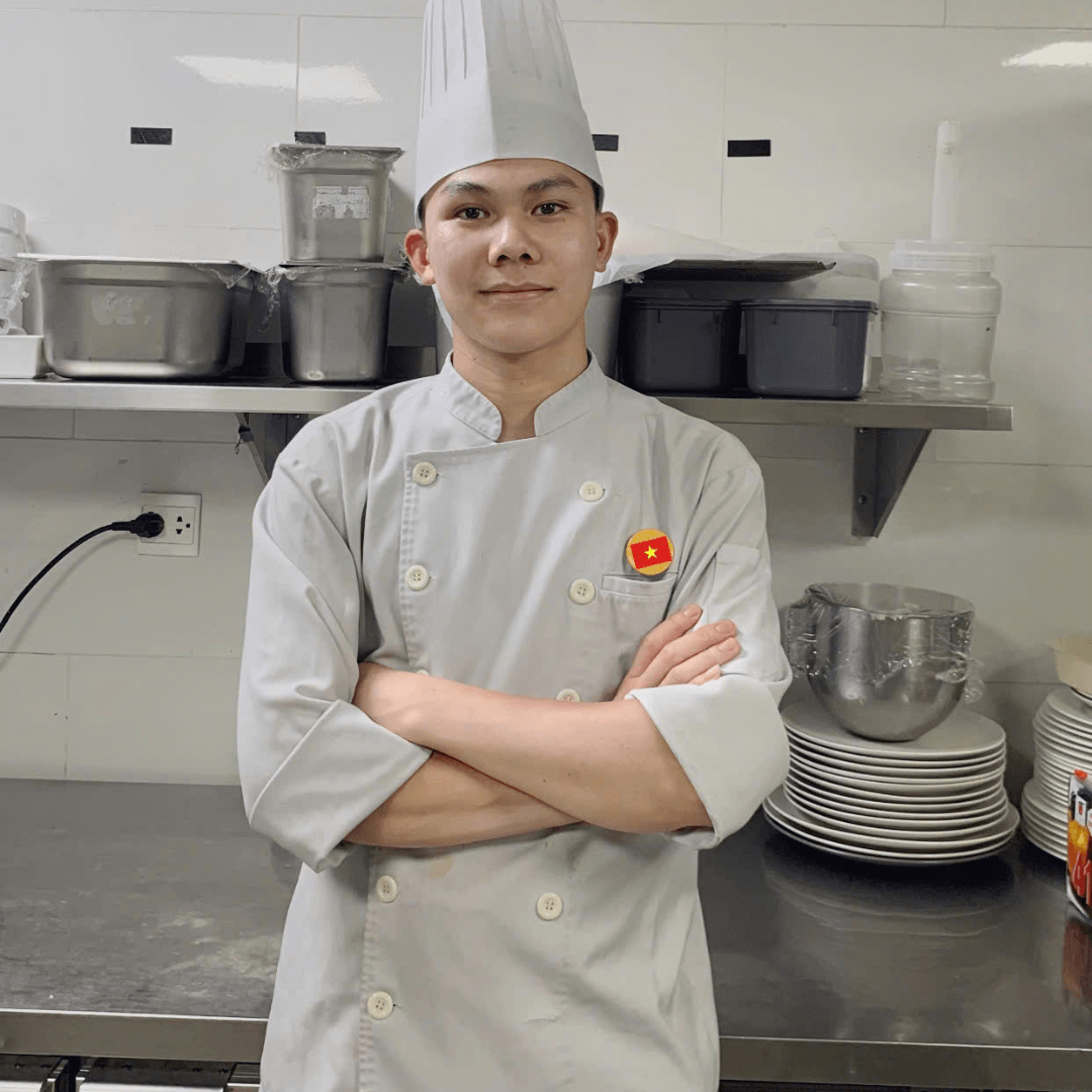 Chung được nhà trường hỗ trợ thực tập tại Novotel Phú Quốc