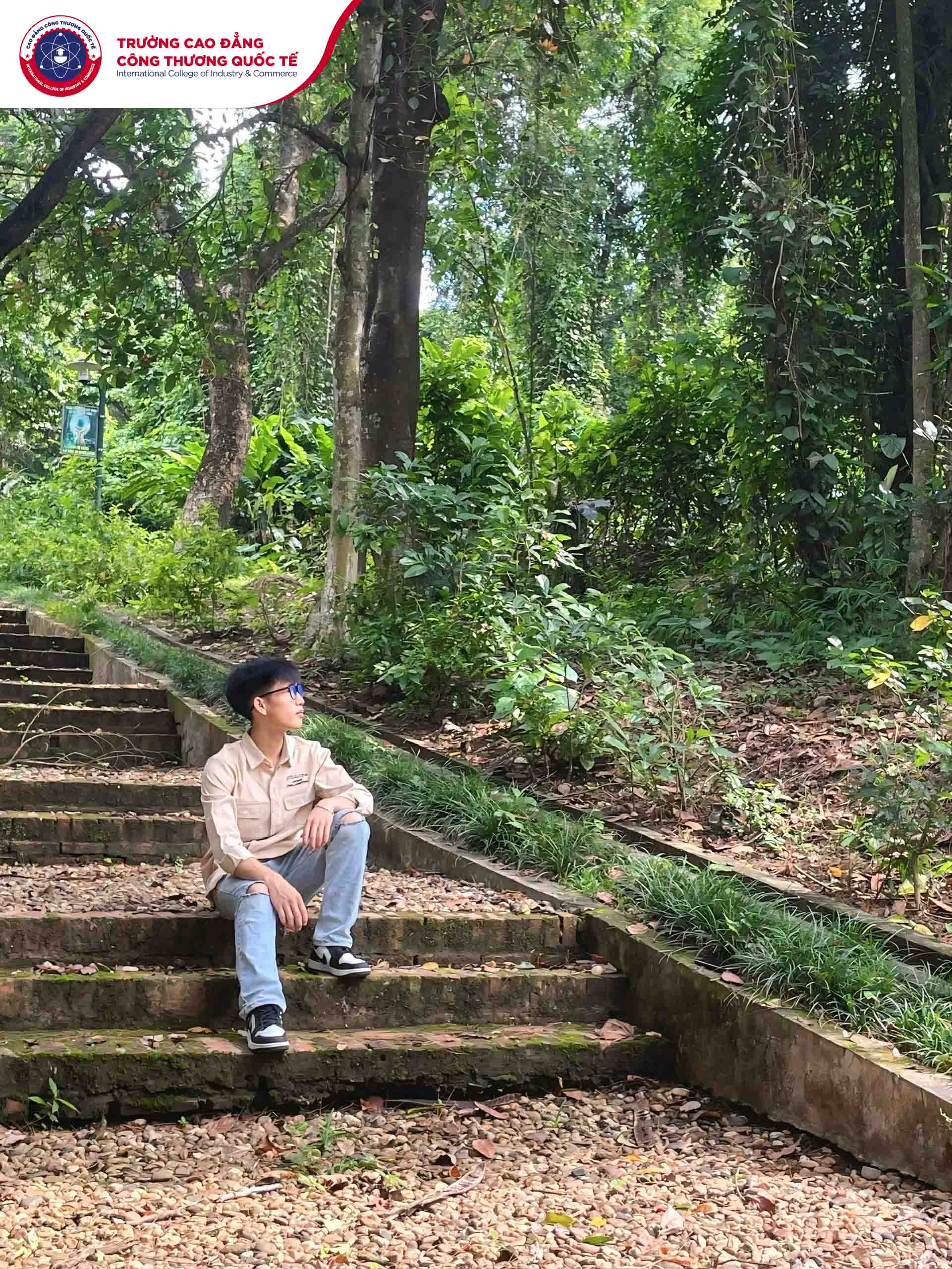 Ngô Xuân Huy - sinh viên ngành Kỹ thuật chế biến món ăn tại ICC.