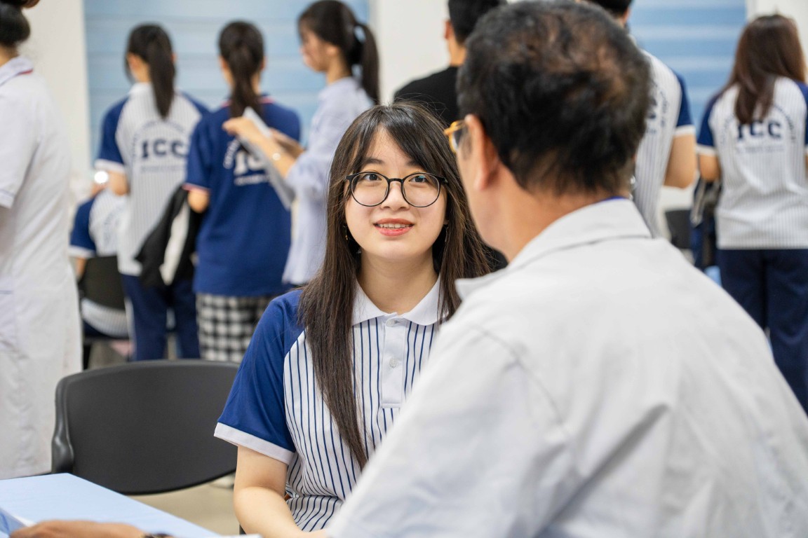 ICC tổ chức khám sức khỏe tổng thể cho gần 700 sinh viên