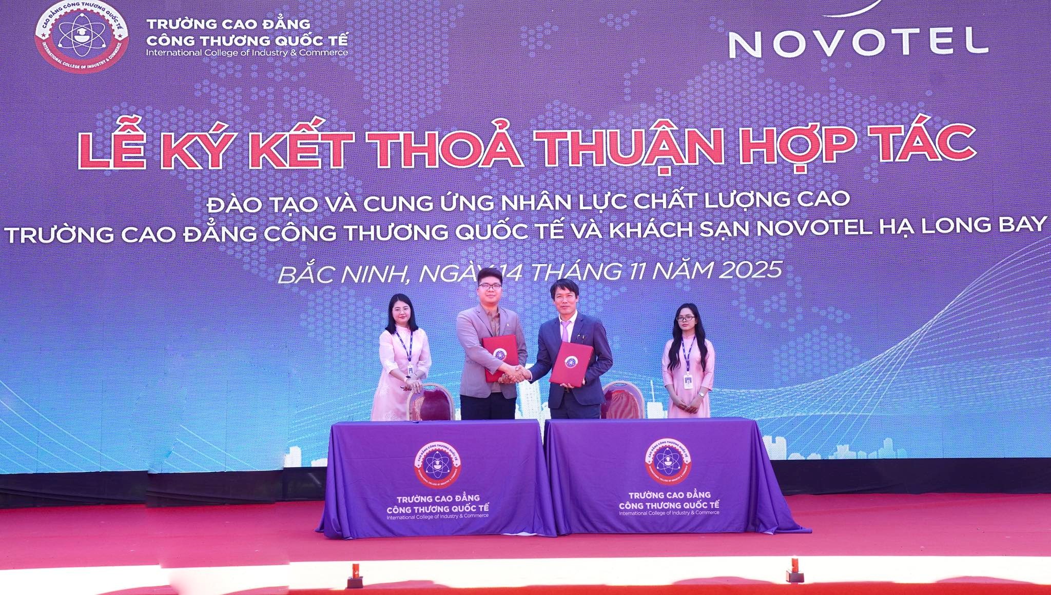 Lễ ký kết hợp tác giữa ICC và doanh nghiệp thuộc khối Du lịch - Khách sạn.