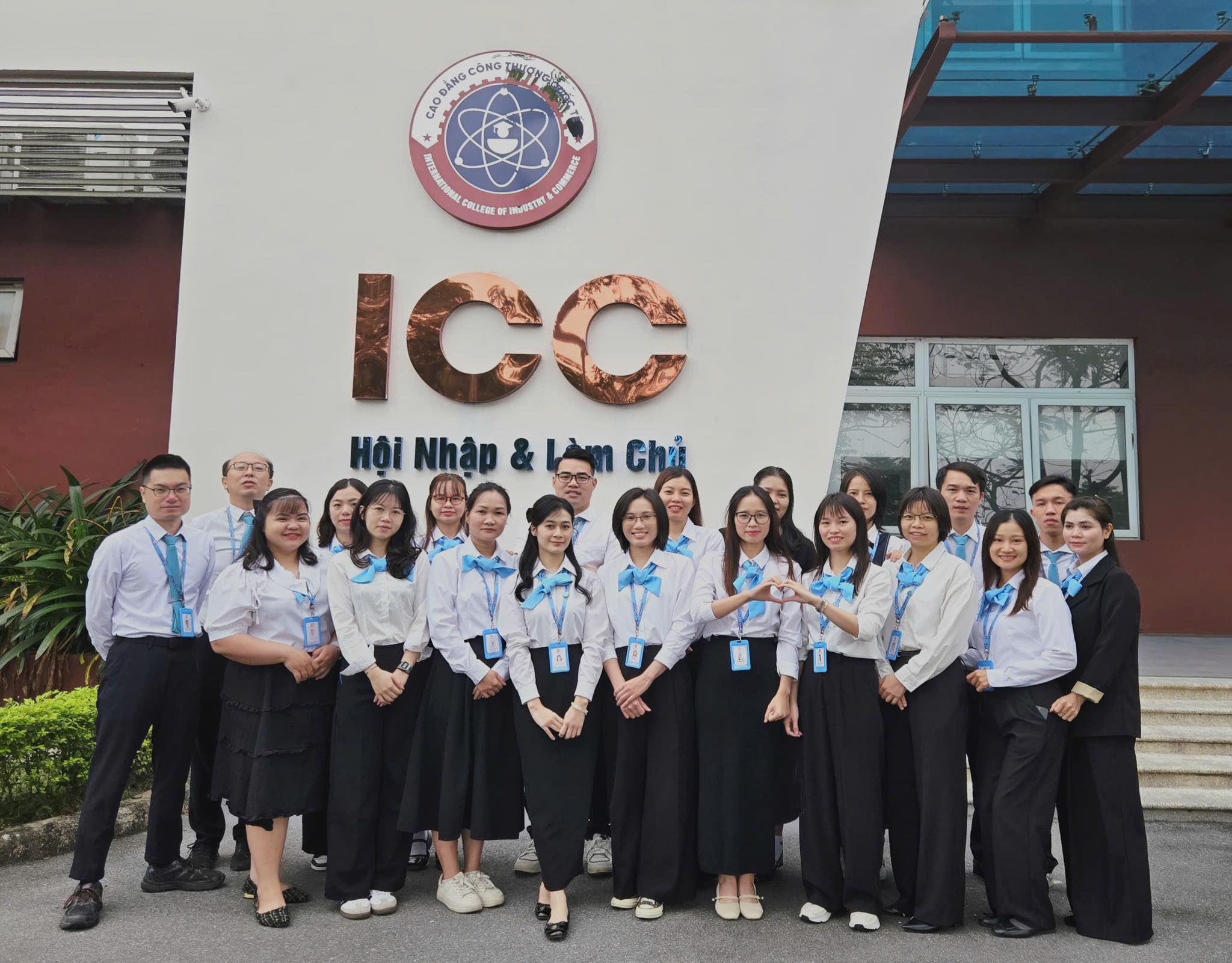 Duyên được có cơ hội thực tập tại ICC cơ sở Bắc Ninh