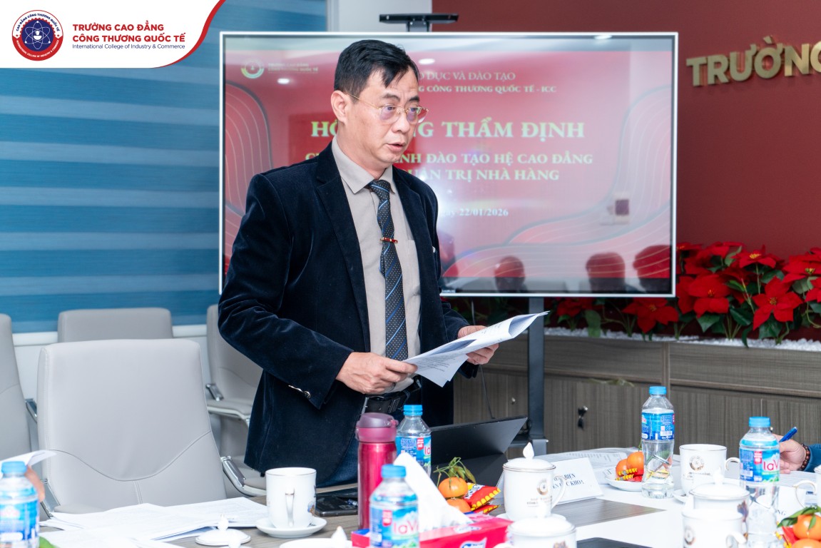 ICC đẩy mạnh chuẩn hóa chương trình đào tạo đáp ứng yêu cầu doanh nghiệp