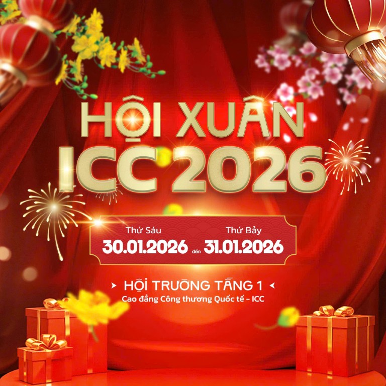 Hội Xuân ICC 2026 diễn ra trong hai ngày 30 - 31/01/2026 