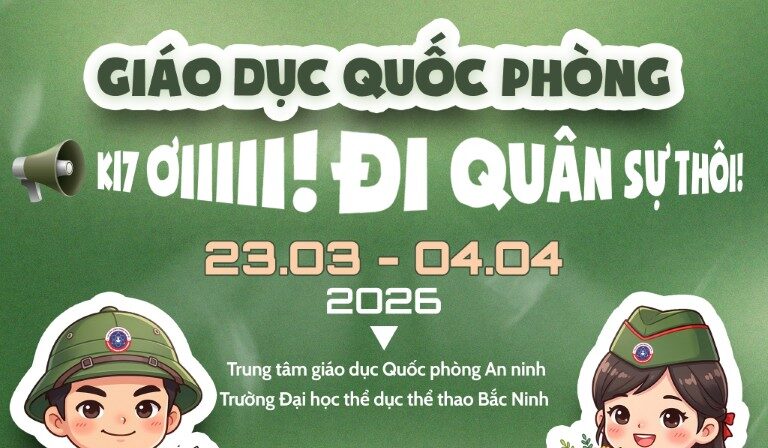 Sinh viên K17 sắp học Quốc phòng: Những điều cần biết và cần chuẩn bị