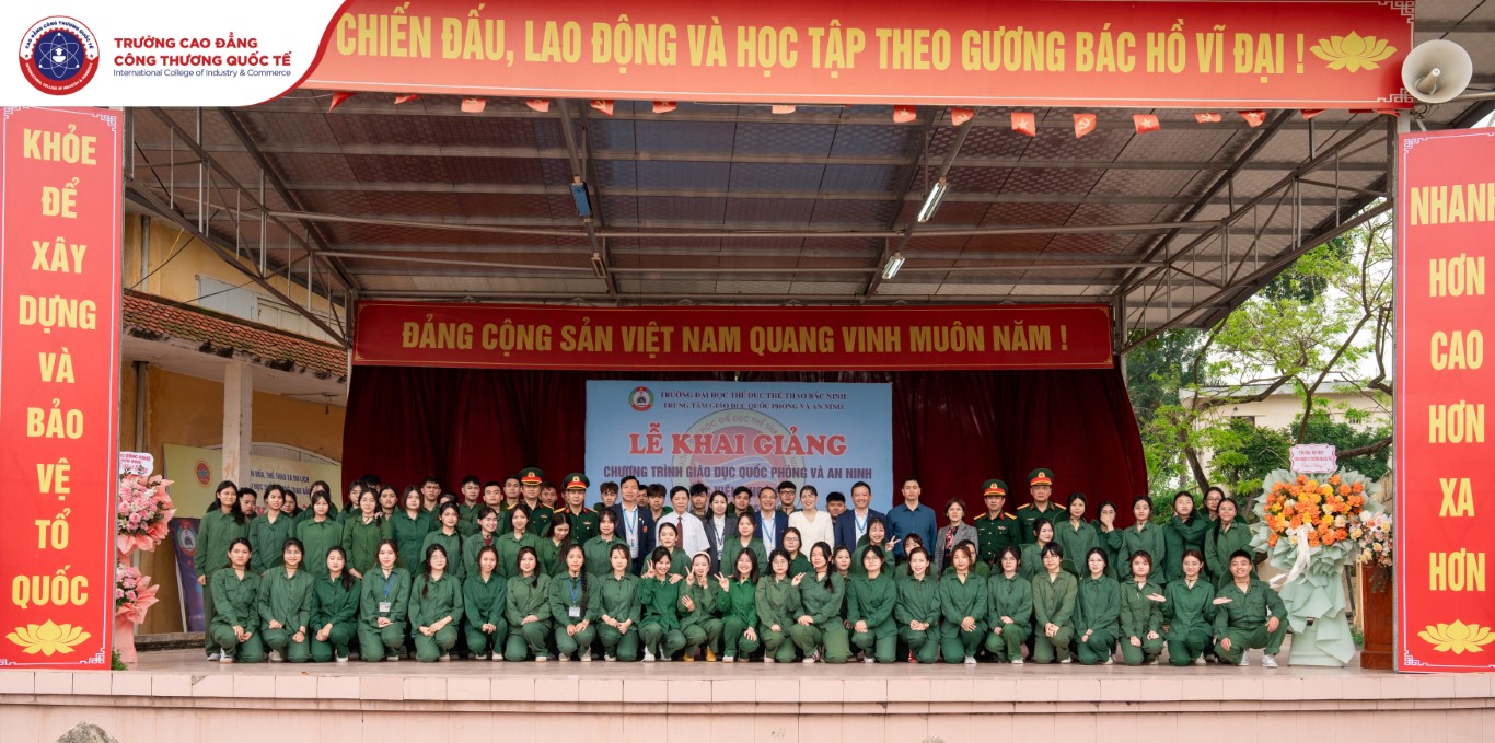Khoảnh khắc đầy ý nghĩa tại Trung tâm GDQP & AN Trường Đại học TDTT Bắc Ninh