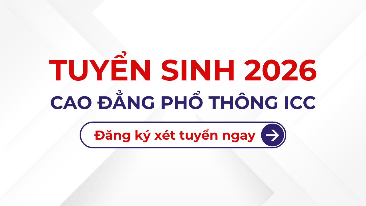 THÔNG BÁO TUYỂN SINH CAO ĐẲNG PHỔ THÔNG 2026