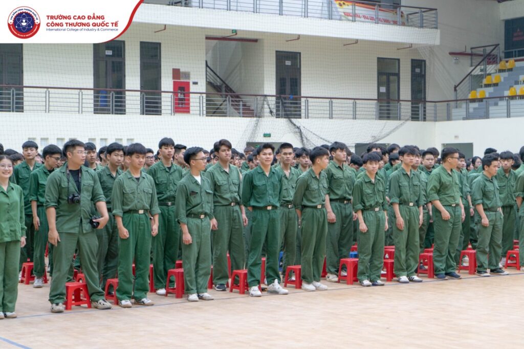Sinh viên ICC hoàn thành khóa học GDQP & AN – Trưởng thành từ trải nghiệm kỷ luật