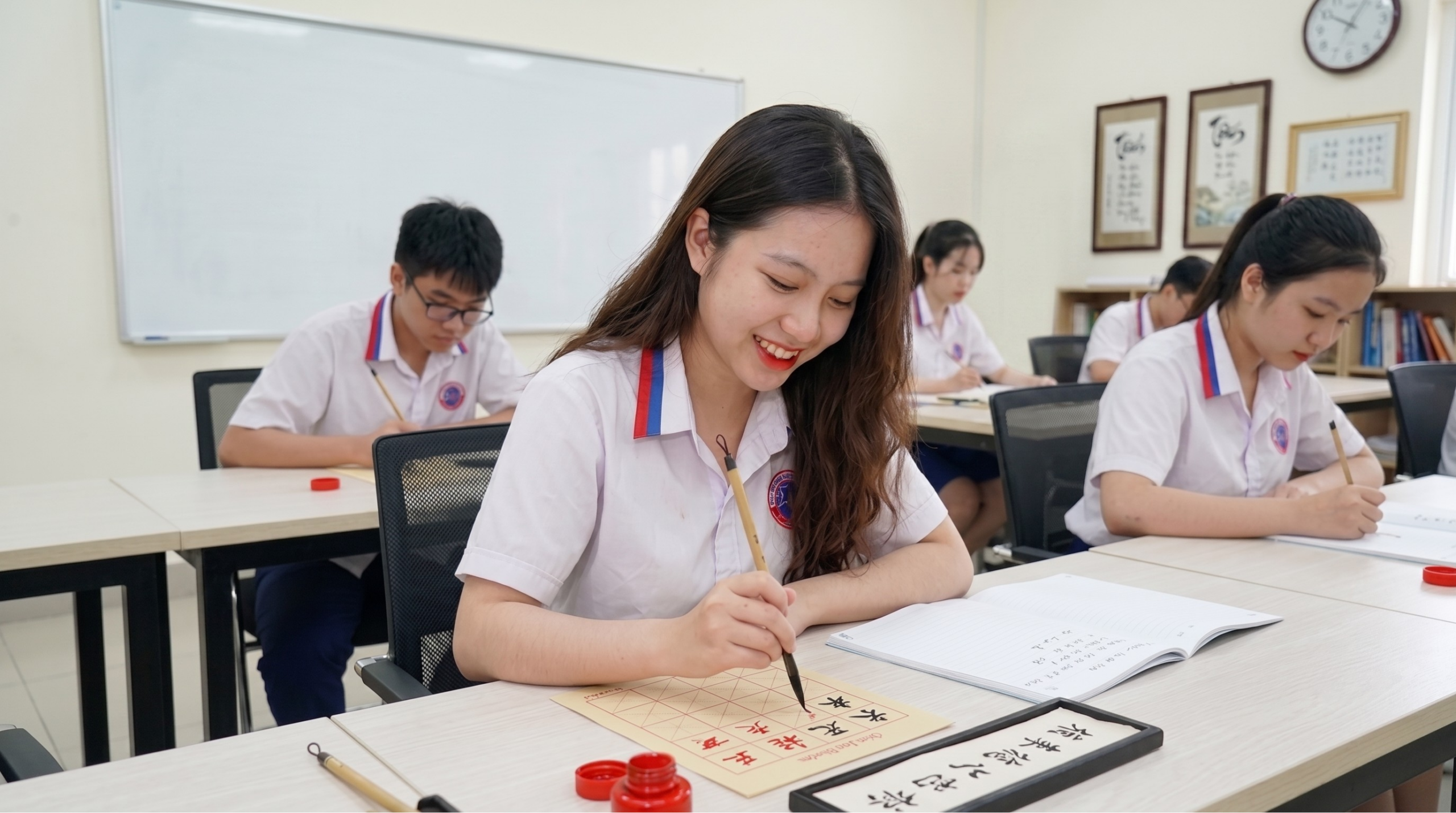 học sinh ngành tiếng Nhật